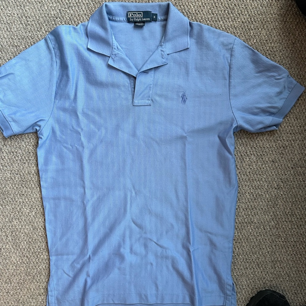 Ralph Lauren Polo Shirt in Sky Blue